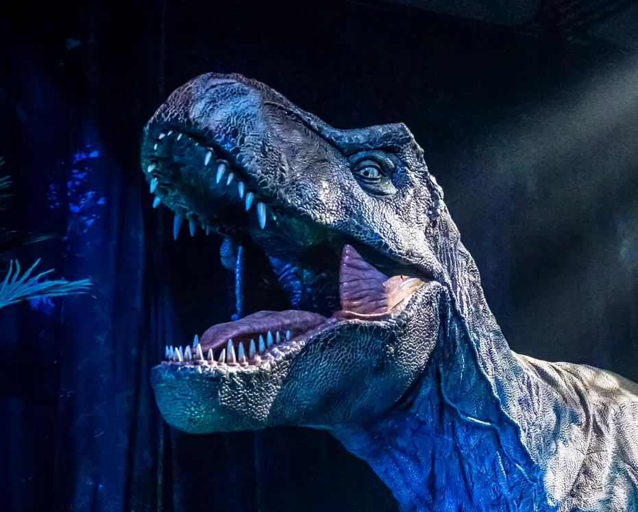 Tyrannosaurus rex di Jurassic World The Experience