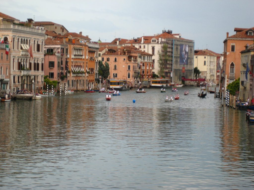 Mascarete alla Regata Storica di Venezia