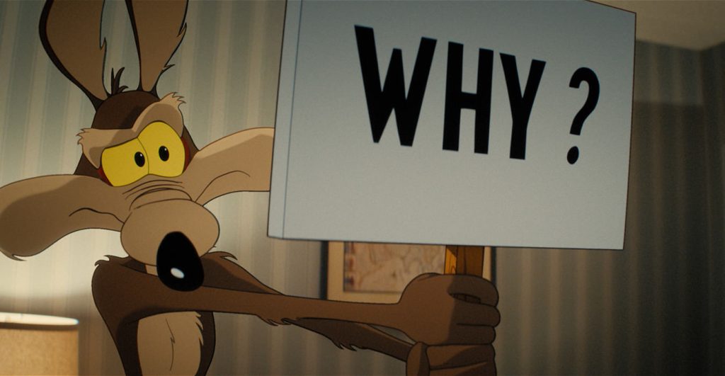 Immagine ufficiale di scena da Coyote vs Acme