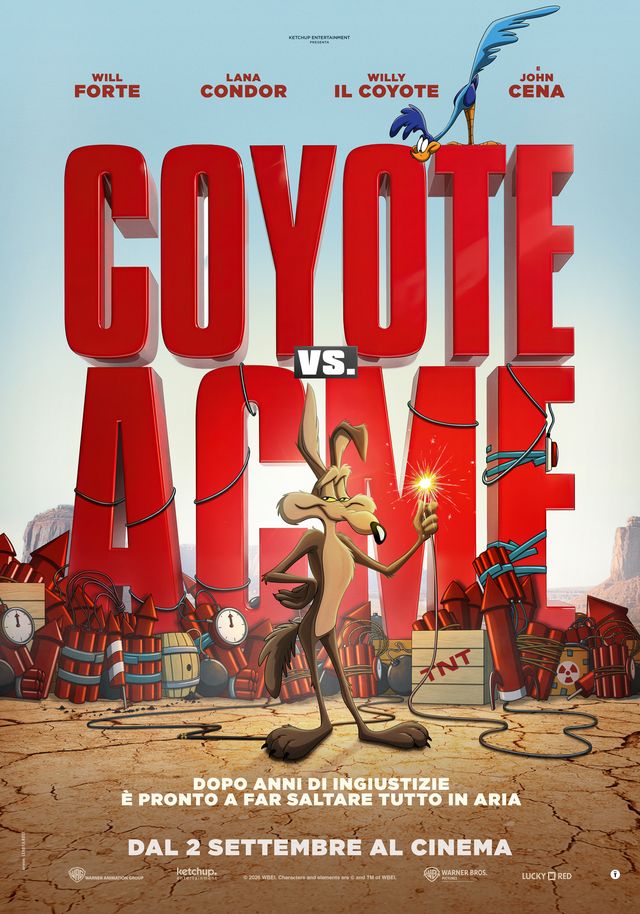Poster ufficiale italiano di Coyote vs Acme
