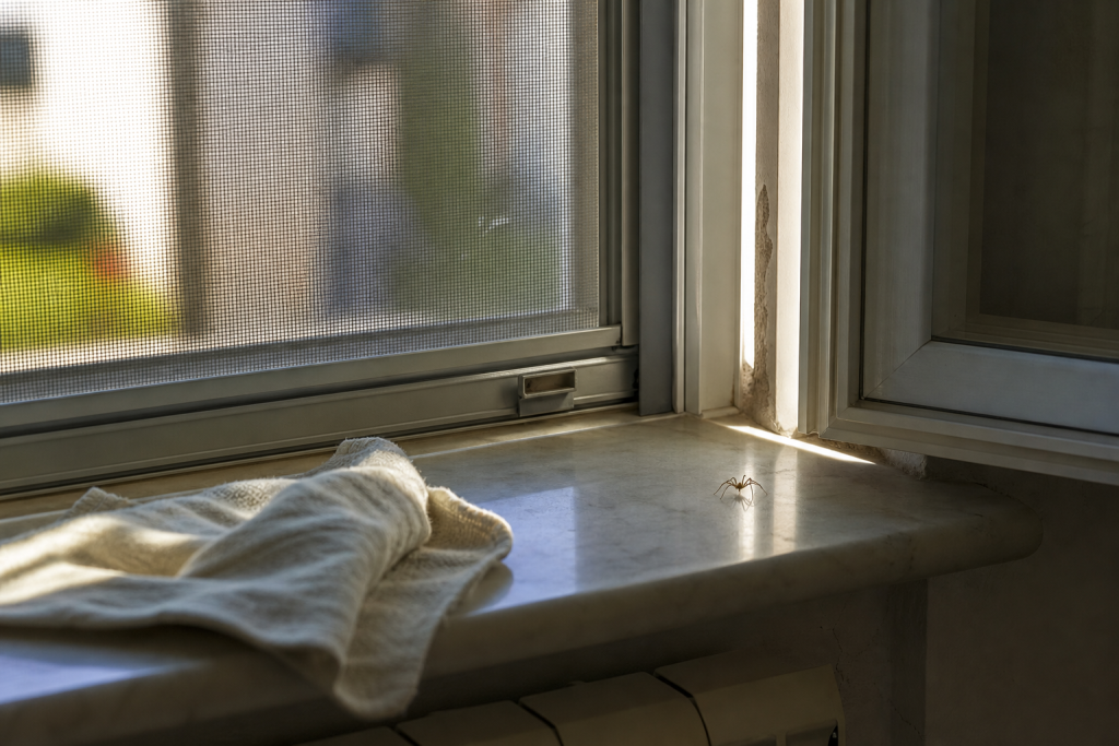 Controllo generico di finestra e zanzariera in casa