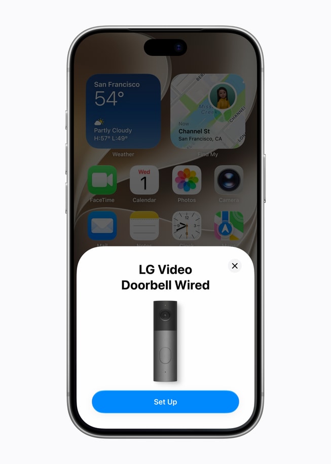 Configurazione Apple Home Collection su iPhone