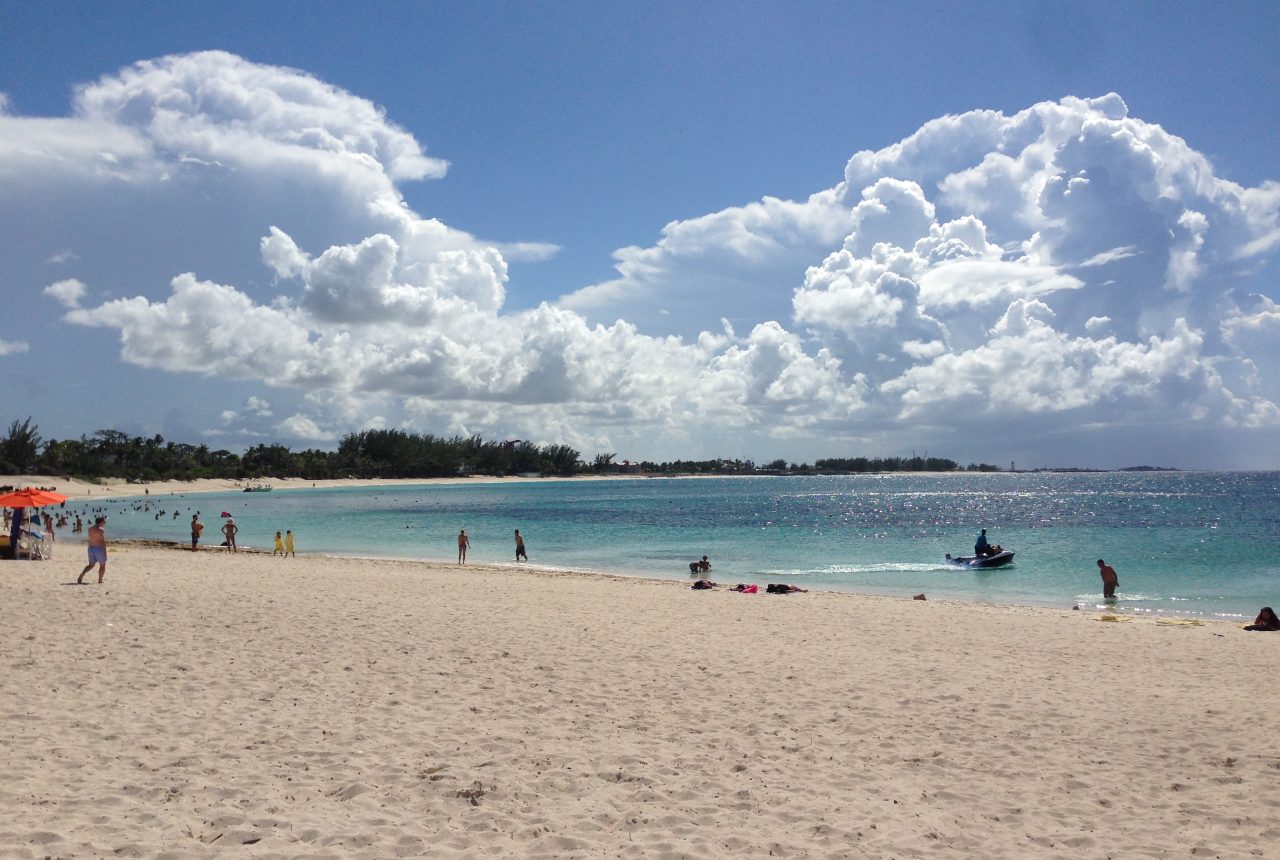 Paradise Beach a Paradise Island nelle Bahamas