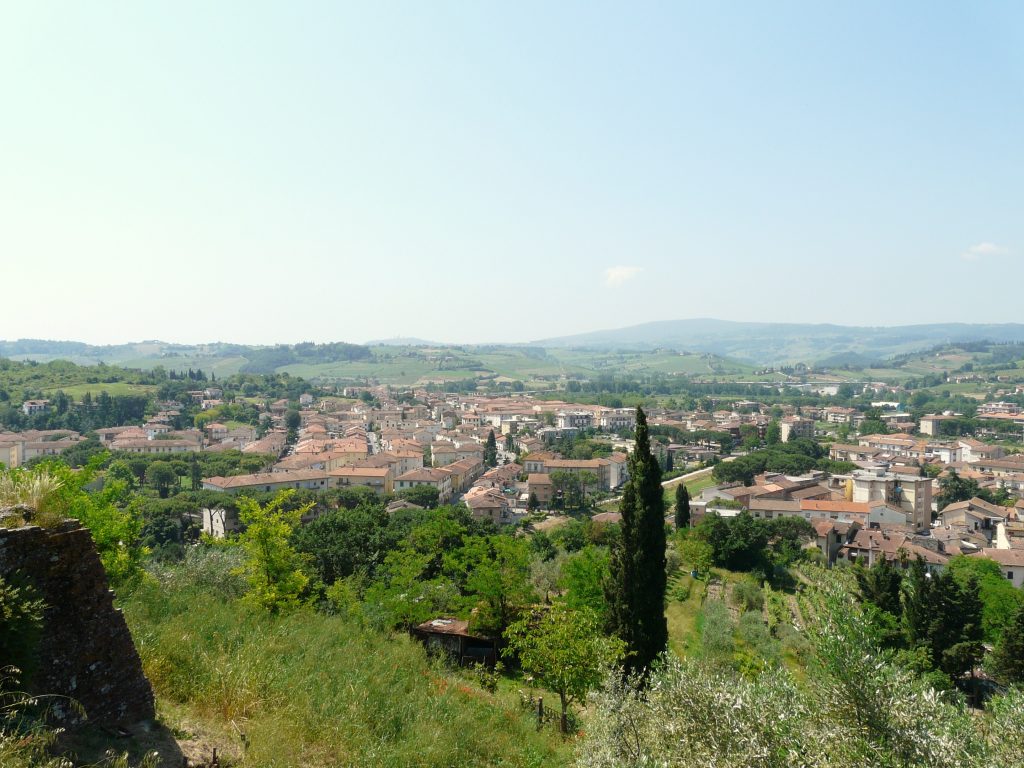 Panorama da Certaldo Alto