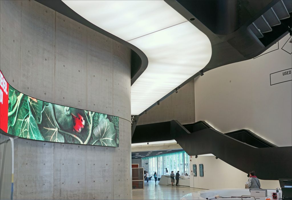 Ingresso del MAXXI a Roma