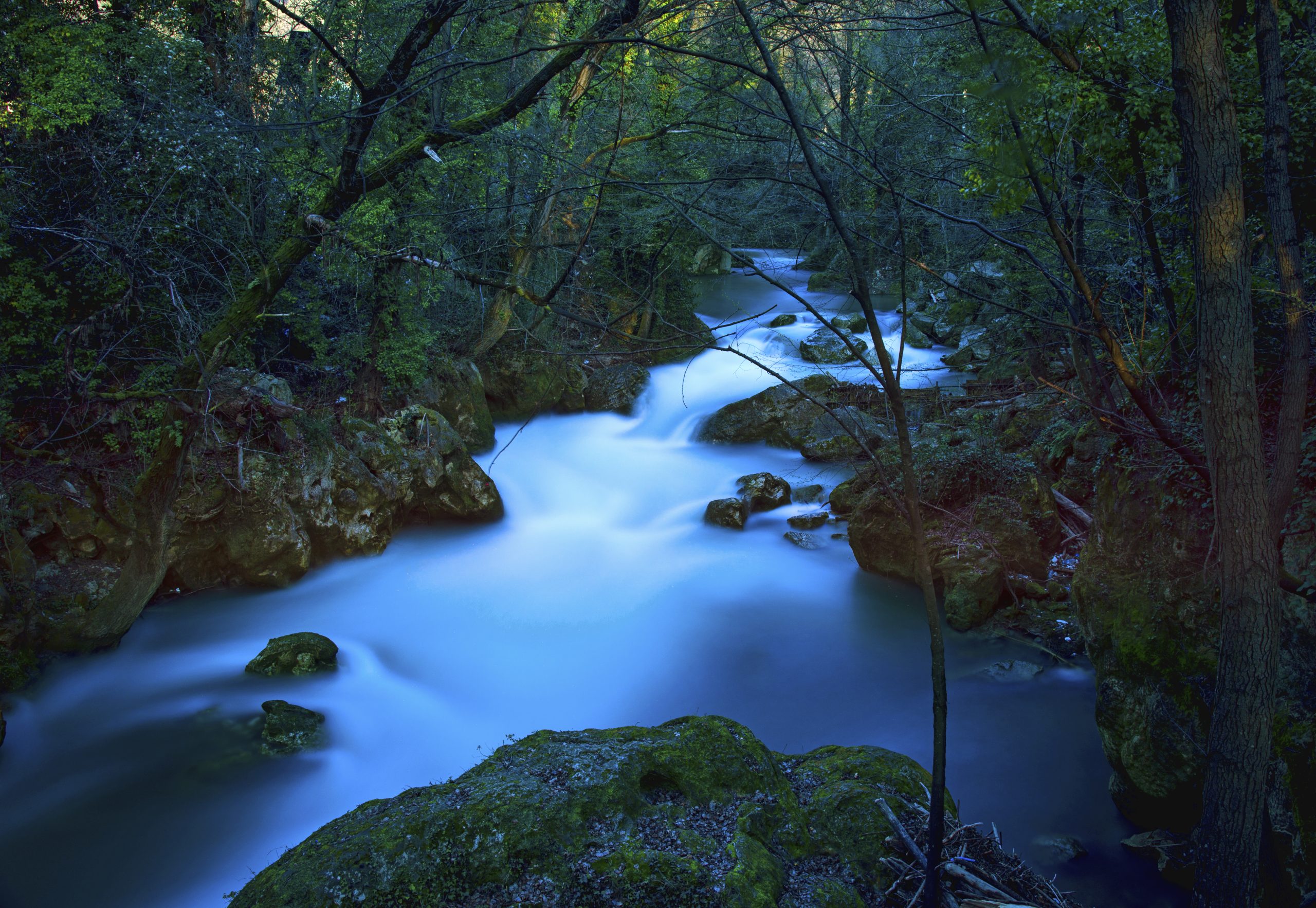 Il fiume Nera dopo la Cascata delle Marmore