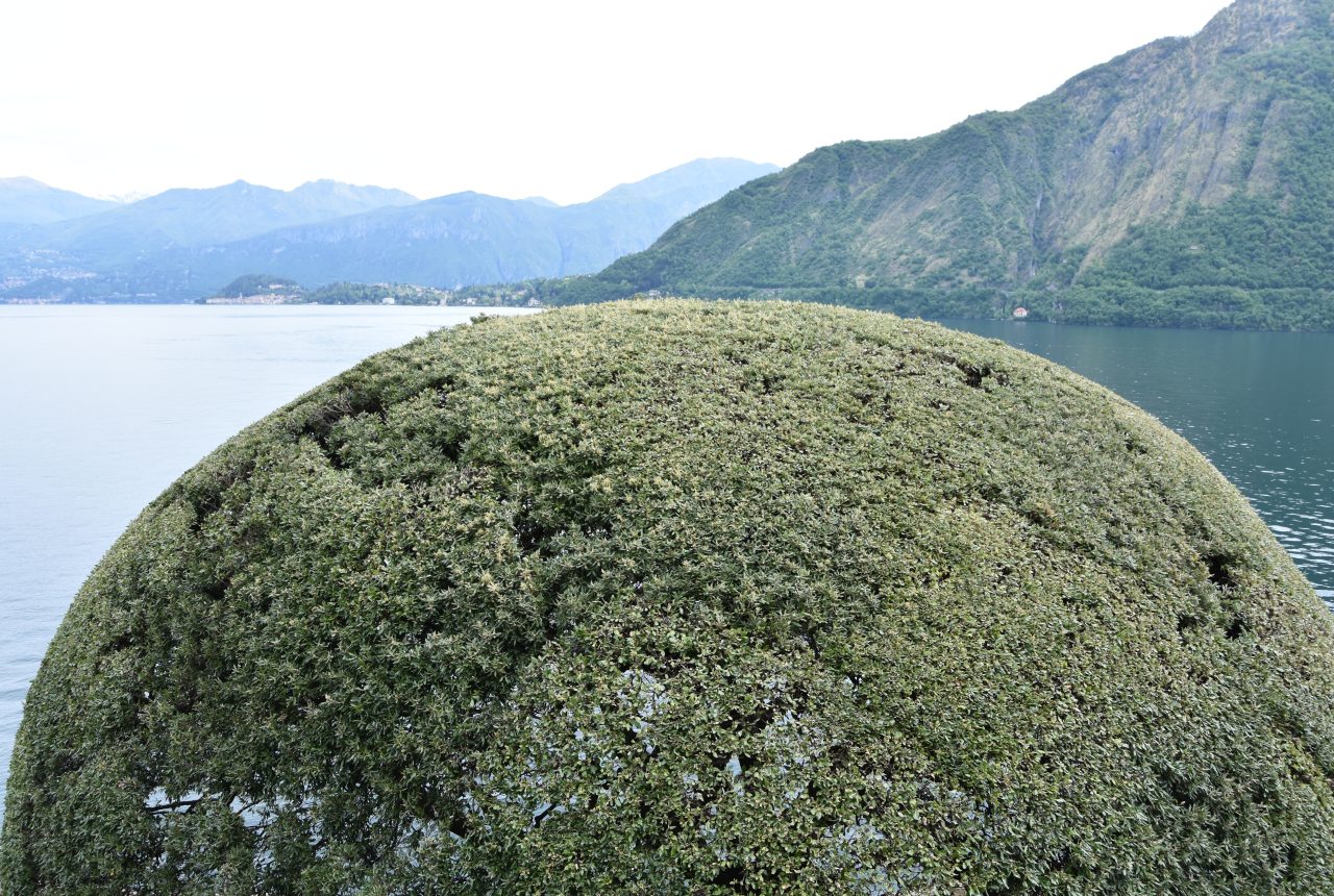 Vista dal parco di Villa del Balbianello sul Lago di Como