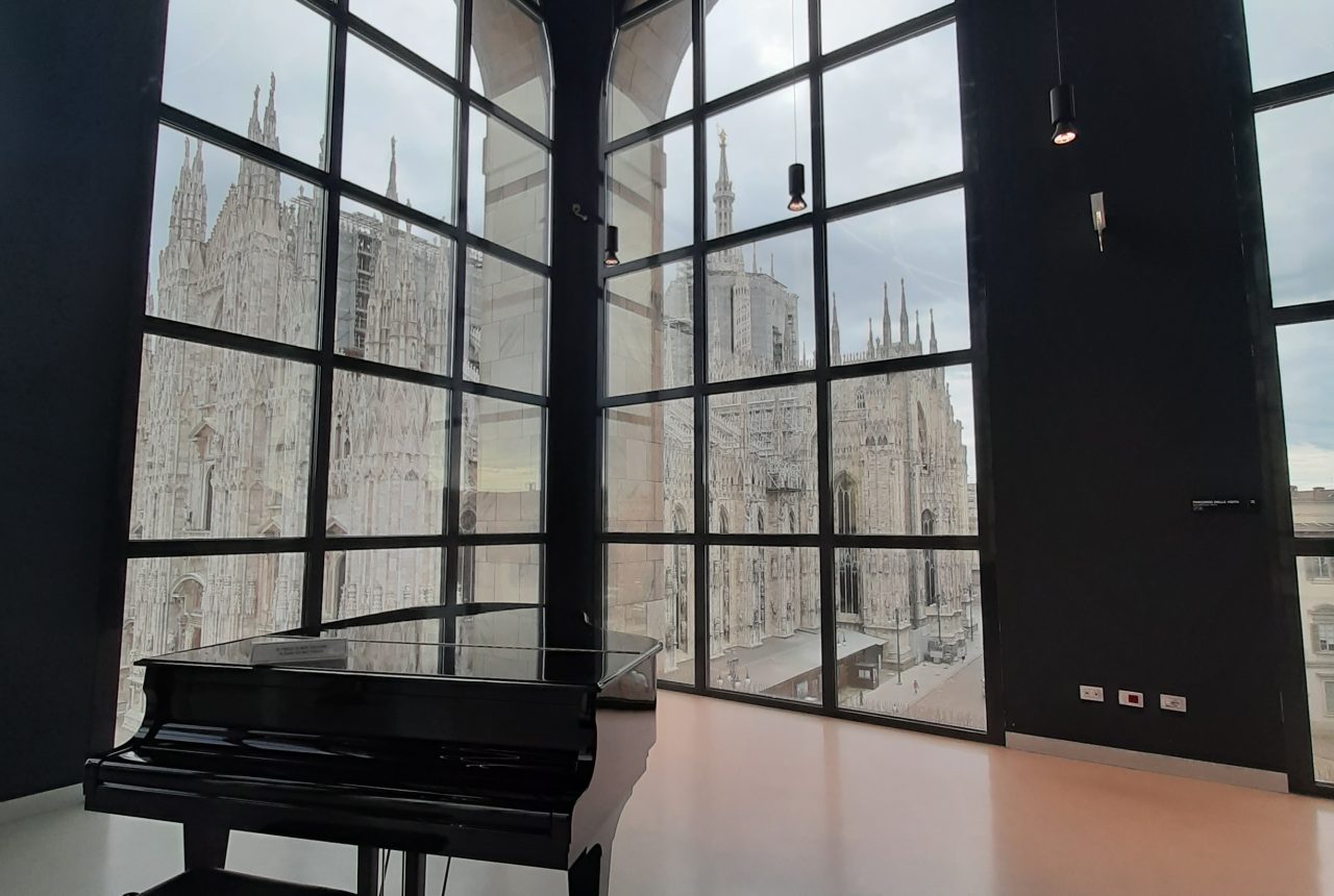 Interno del Museo del Novecento a Milano