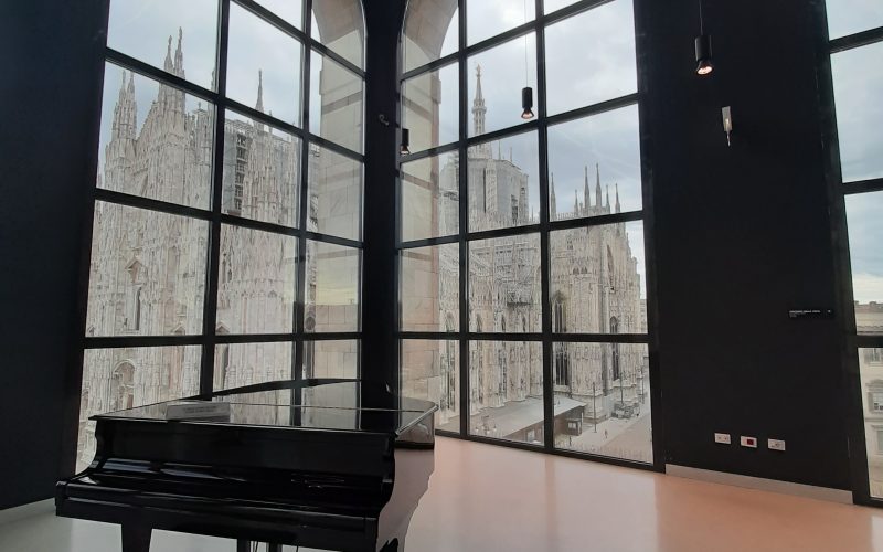 Interno del Museo del Novecento a Milano