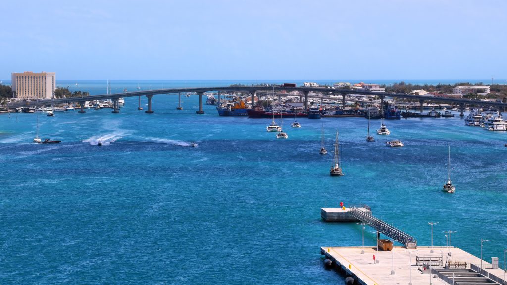 Porto di Nassau alle Bahamas