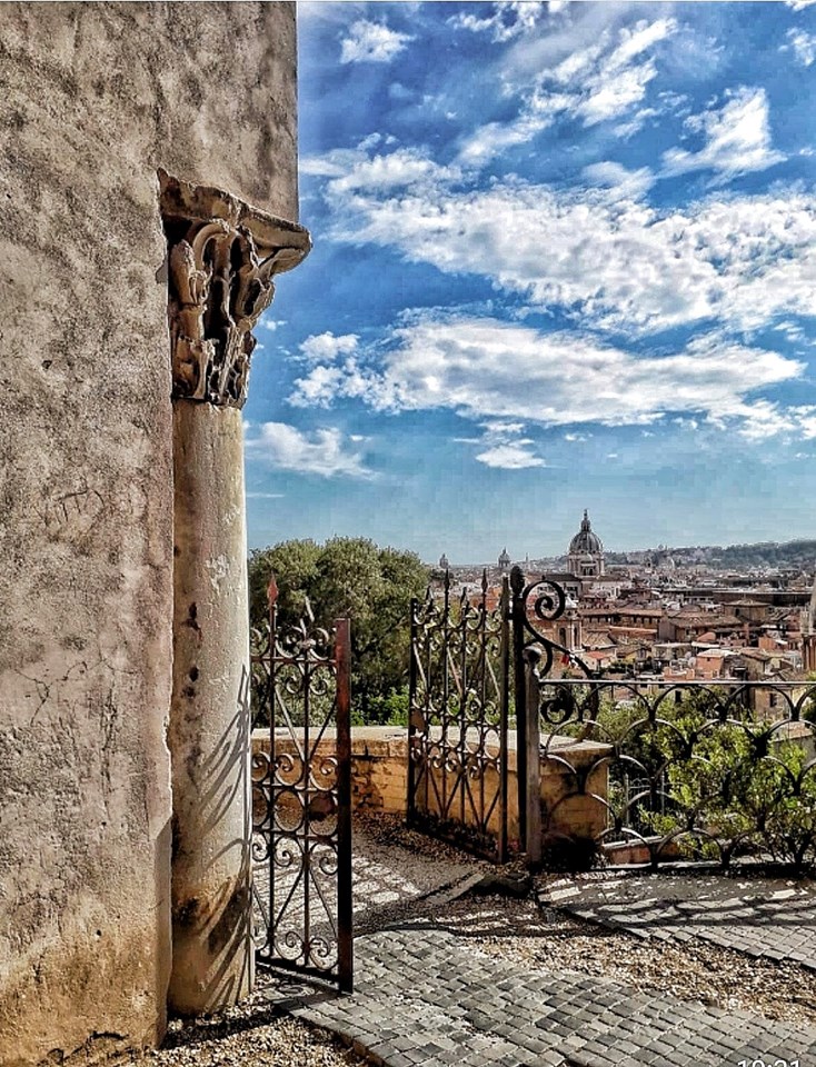 Il Pincio a Roma dentro Villa Borghese