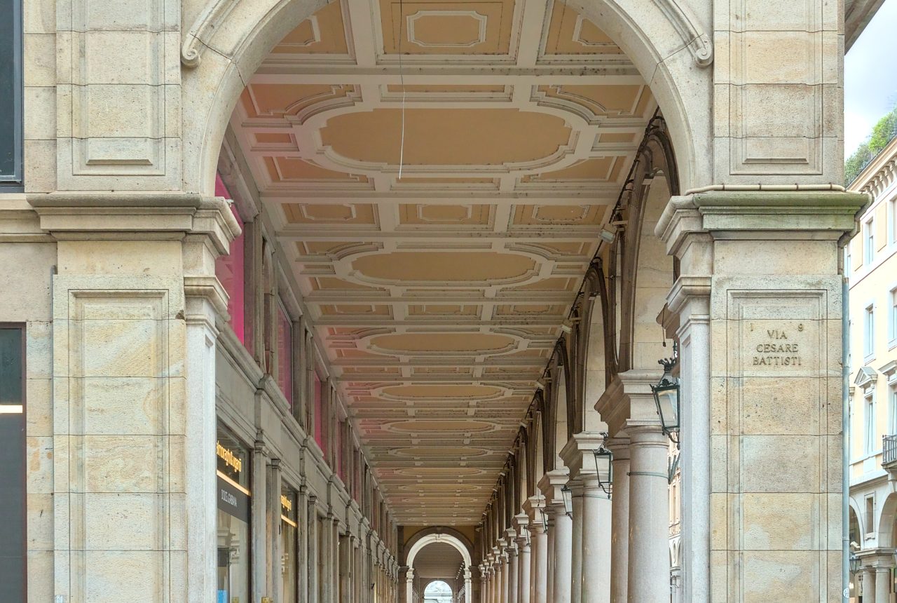 Portici di Via Roma a Torino