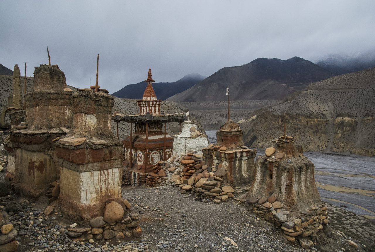 Paesaggio dell’Upper Mustang in Nepal