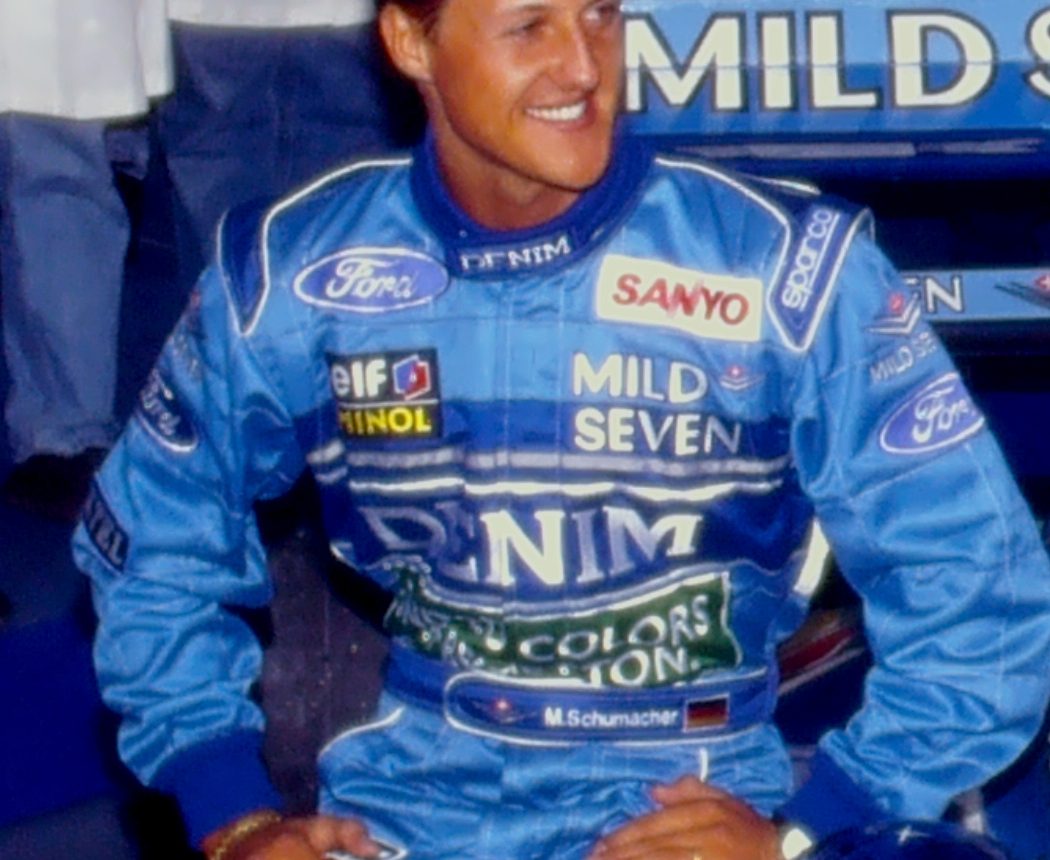 Michael Schumacher con la Benetton B194 nel 1994